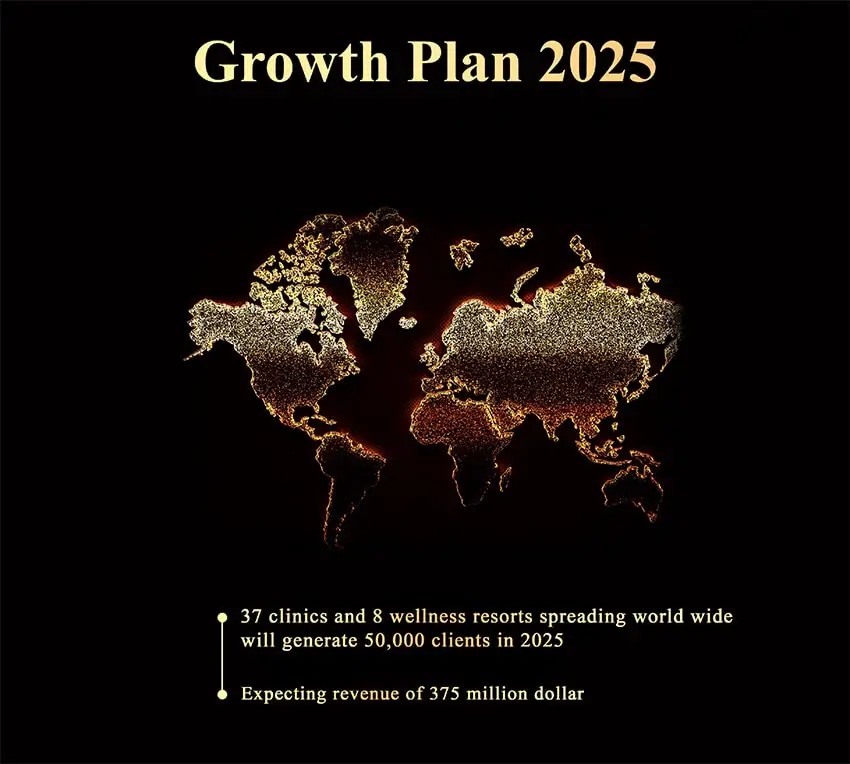 Growth plan for the year 2025